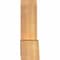 Ekena Millwork Portland Smooth Timber Gable Bracket, Western Red Cedar, 36"W x 12"H x 3 1/2"D x 3 1/2"F, 8/12 Pitch GBW036X12X0404POR00SWR - alternate 2
